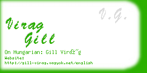 virag gill business card